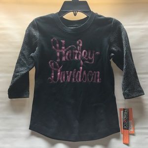 Girl's Harley Davidson top